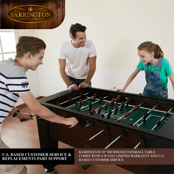 Barrington Billiards Company Barrington 58" Richmond Foosball Table